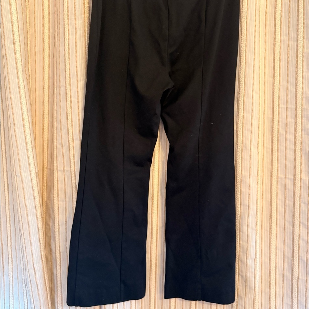 INC International Concepts Black Flare Pants size 12S - Picture 2 of 3